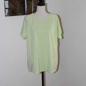 Tek Gear, DRYTEK lime green workout shirt
